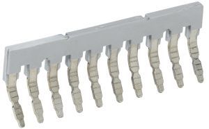 Перемычка гребенчатая для КВИ-2,5/4мм2 10PIN IEK YZN30B-002-10P