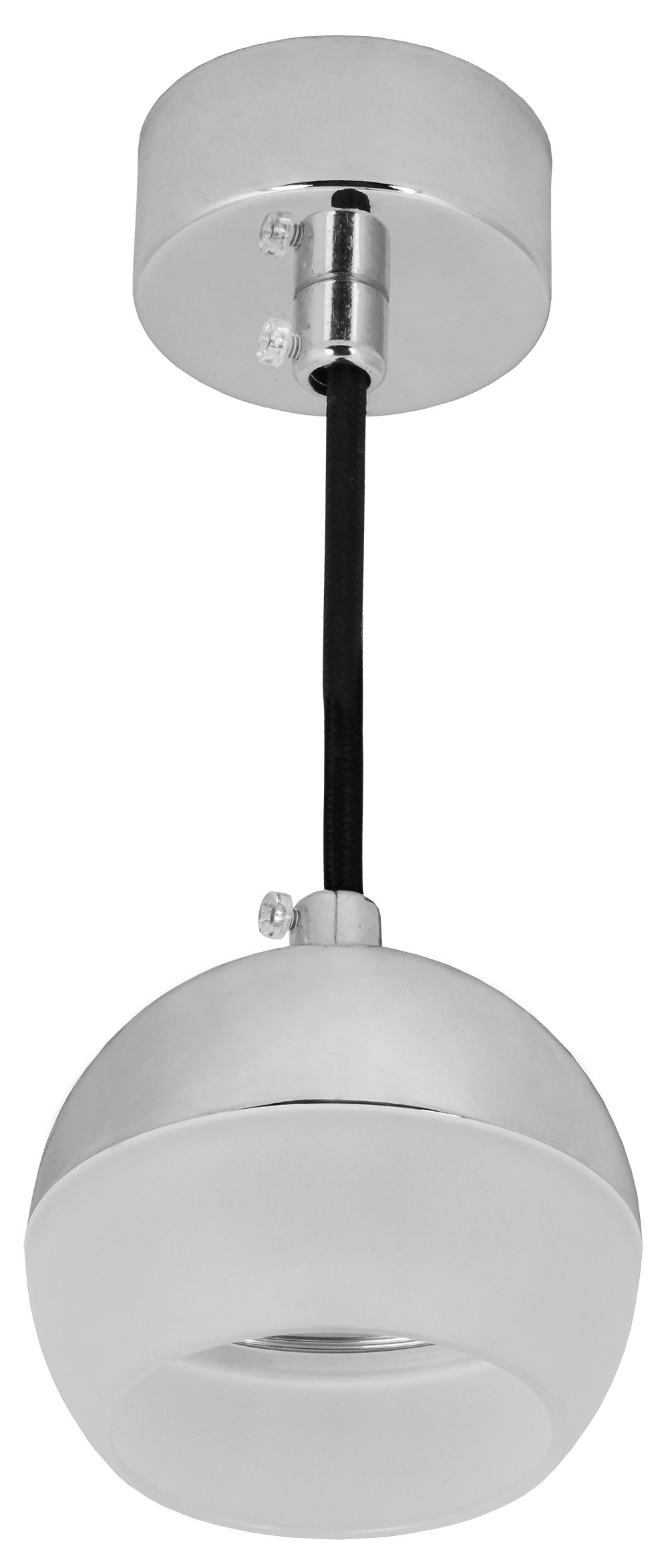 LIGHTING Светильник 4012 подвесной под лампу GX53 хром IEK LT-UCB0-4012-GX53-1-K23