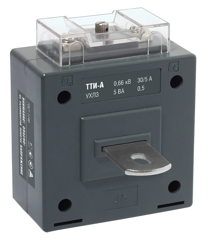 Трансформатор тока ТТИ-А 75/5А 5ВА 0,5 IEK