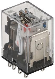 Реле РЭК78/4(MY4) с индикацией 3А 12В DC IEK RRP20-4-03-012D-LED