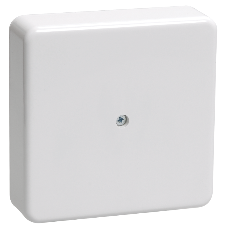 Коробка распаячная КМ для открытой проводки безгалогенная (HF) 100х100х44мм белая IEK UKO10-100-100-044-K01-E