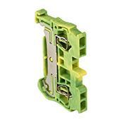 Колодка клеммная пружинная JXB-ST-2.5 земля EKF plc-jxb-st-2.5-pen