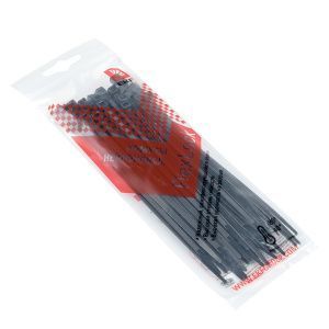 Хомут P6.6 стандартный (ч), 3.6x150 (50шт) FlexLock plc-fl-ctsb-3.6x150-r