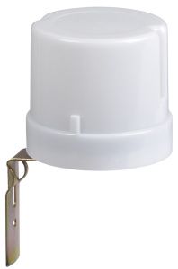 Фотореле ФР-602 5500ВА IP44 серый IEK LFR20-602-4400-003