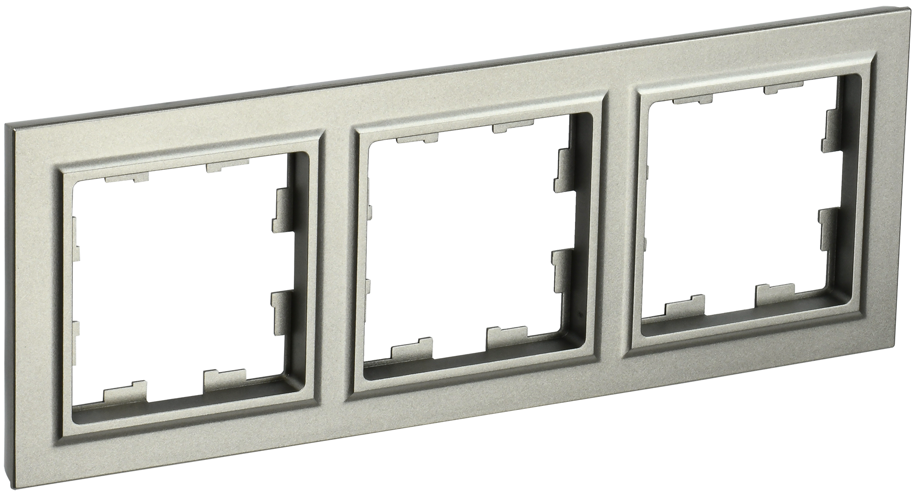 BRITE Рамка 3-местная РУ-3-БрШ шампань IEK