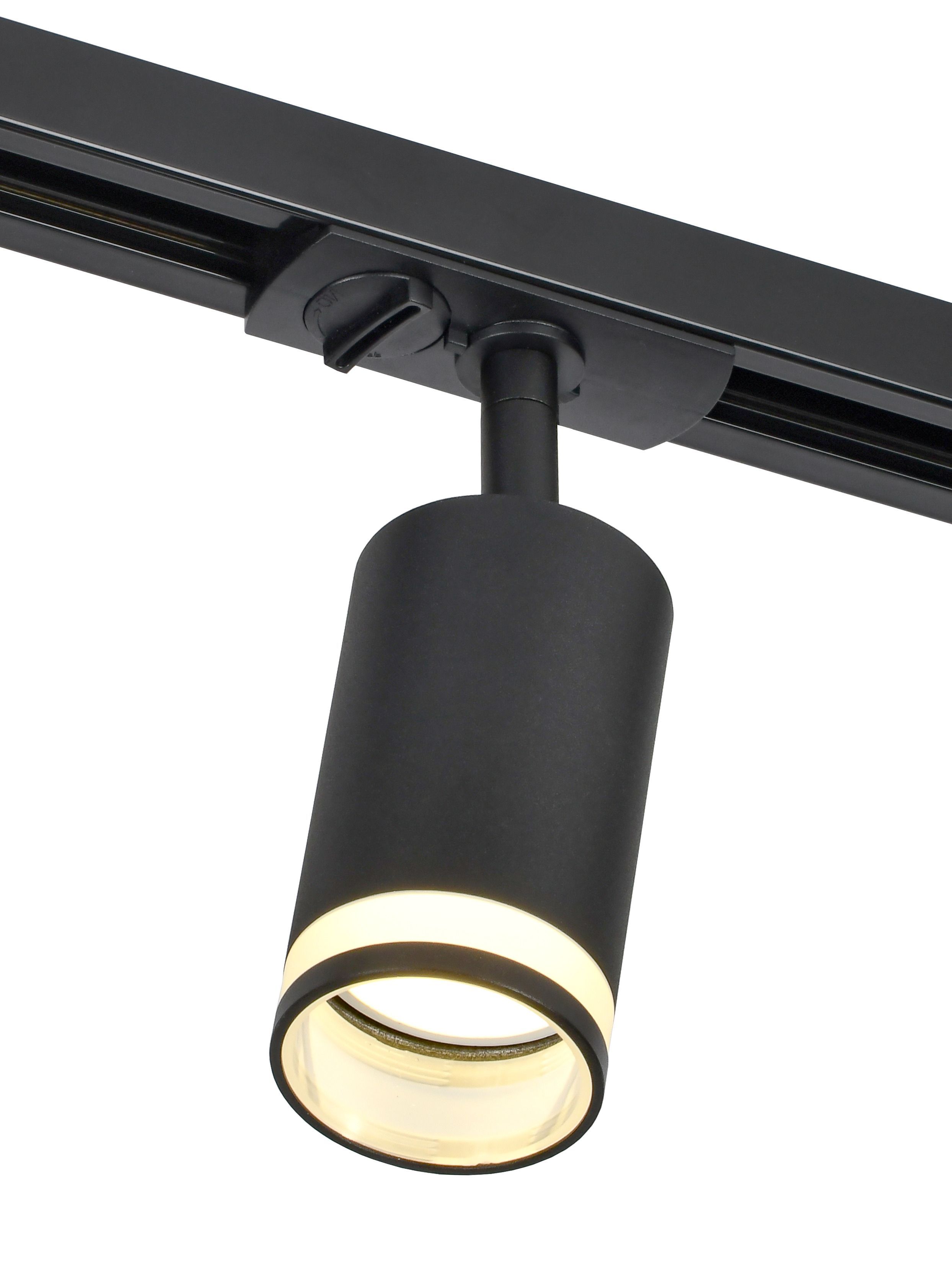 LIGHTING Светильник 4116 декоративный трековый поворотный под лампу GU10 черный IEK - Фото 3