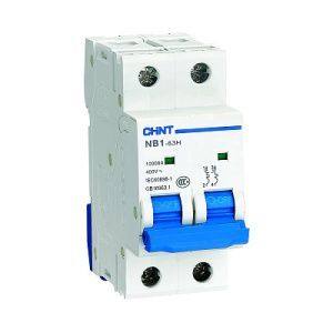 Автоматический выключатель NB1-63H 2P 20A 10кА х-ка C ® CHINT 179828