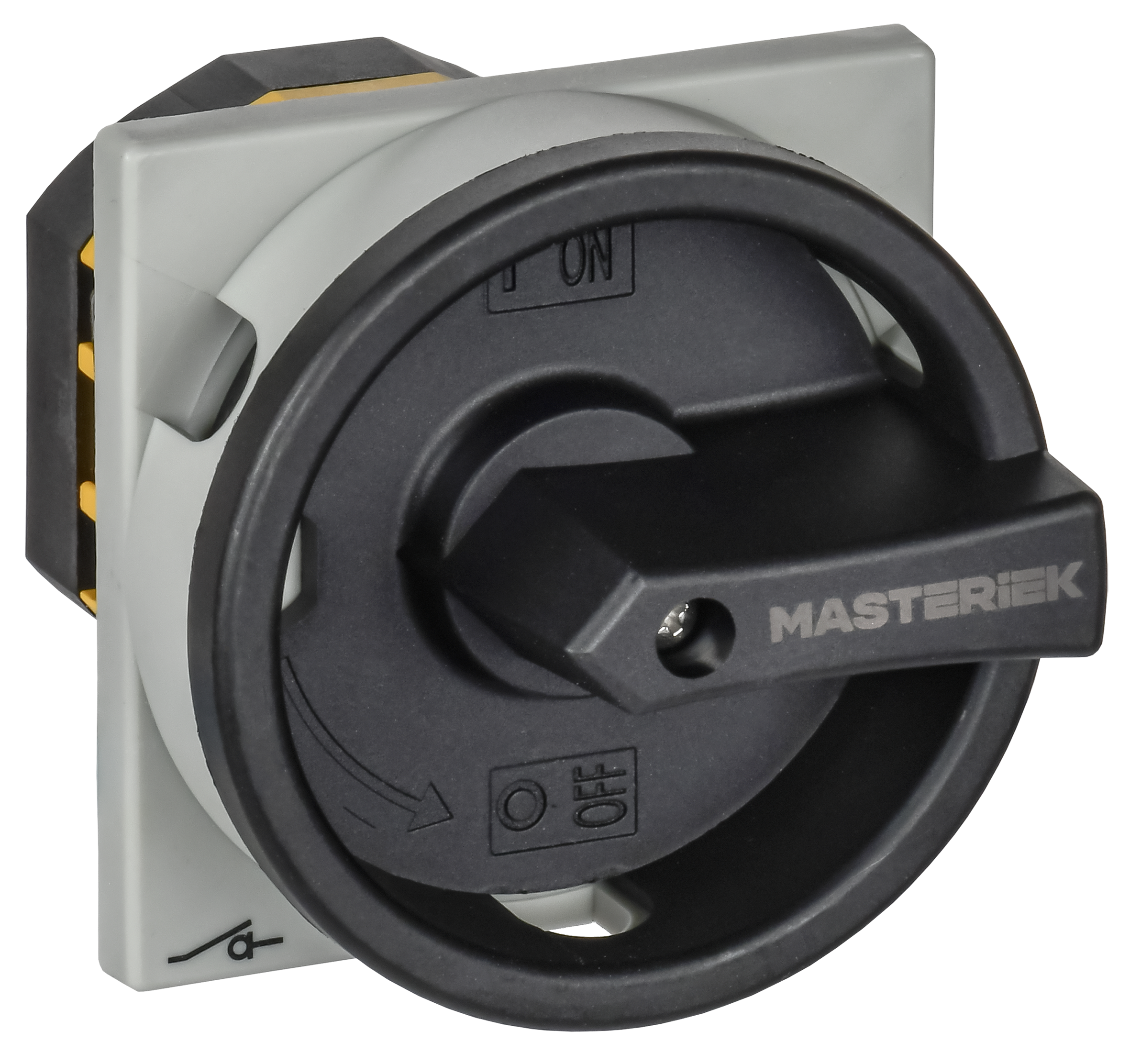 Переключатель кулачковый закрытая рукоятка 10А схема 54 IEK MI-CS11-010-054