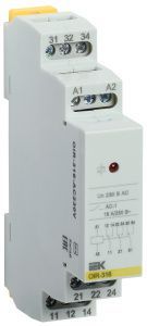 Реле промежуточное модульное OIR 3 контакта 16А 230В AC IEK OIR-316-AC230V
