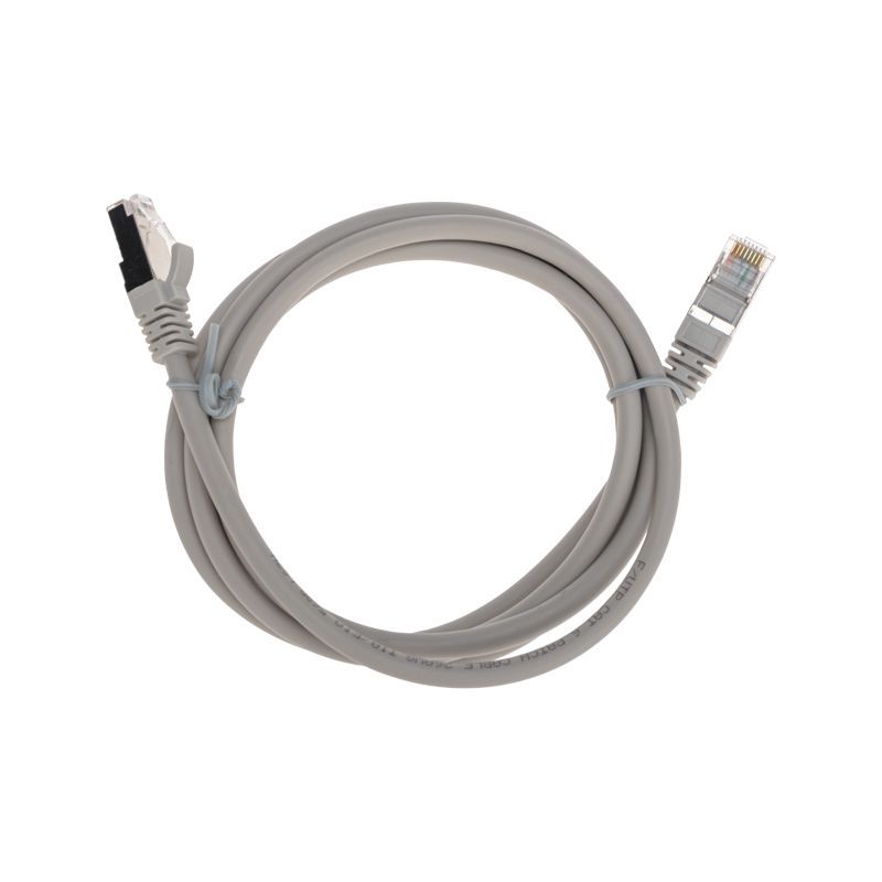 Патч-корд F/UTP, CAT 6, RJ45-RJ45, 26AWG, LSZH, серый, 1,5м REXANT 02-0210-105