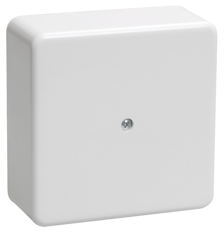 Коробка распаячная КМ41222 для открытой проводки безгалогенная (HF) 100х100х44мм белая (6 клемм 6мм2) IEK UKO10-100-100-044-K01