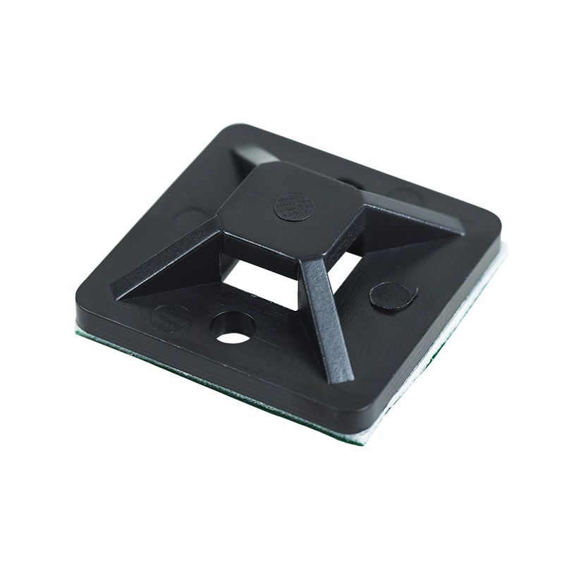 Площадка самоклеящаяся 25х25 мм, черная (10 шт/уп) REXANT 07-2026-10