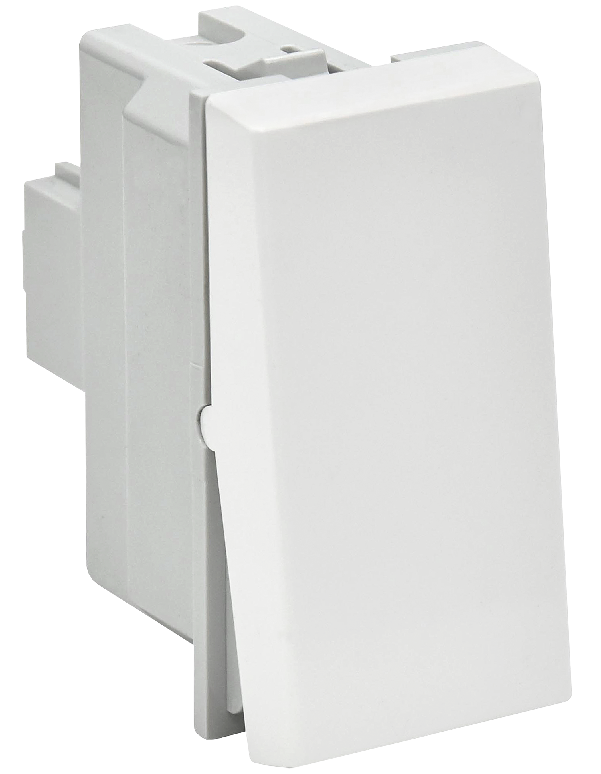 PRIMER ВК0-11-00-П Выключатель одноклавишный (1 модуль) белый IEK PR-KK40D-VO-2-1-K01