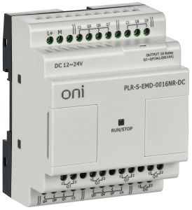 Логическое реле PLR-S ONI. Модуль расширения 16 каналами релейного вывода. Напряжение питания 12-24 В DC PLR-S-EMD-0016NR-DC