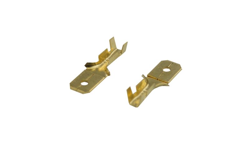 Клемма плоская штекер 6.3 мм 0.75-1.5 мм² (РП-п 1.5-(6.3) L = 20 мм) REXANT 08-0913