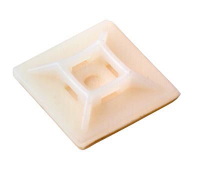 Площадка под винт самоклеящаяся 28х28 мм, белая (100 шт/уп) REXANT 07-2228