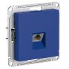 Розетка компьютерная AtlasDesign RJ45 кат.6A механизм аквамарин SE ATN001186 1712737