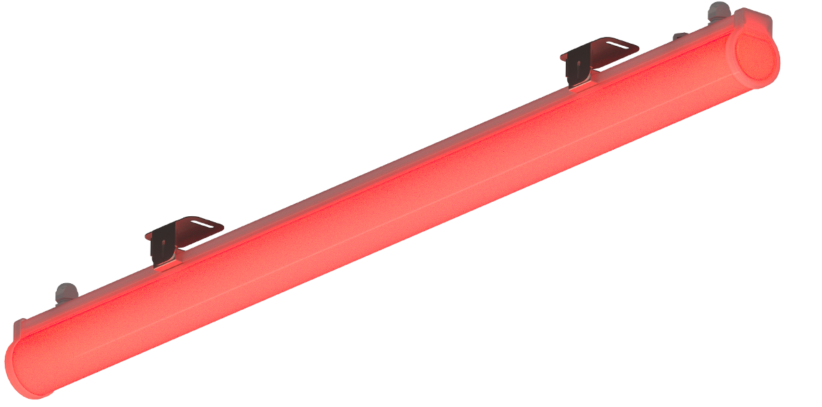 Светильник L-contour 550/7,8/Д/Red/03/A1-B2/24DC IP66 DMX512 LEDEL CN78-1R-331-10823