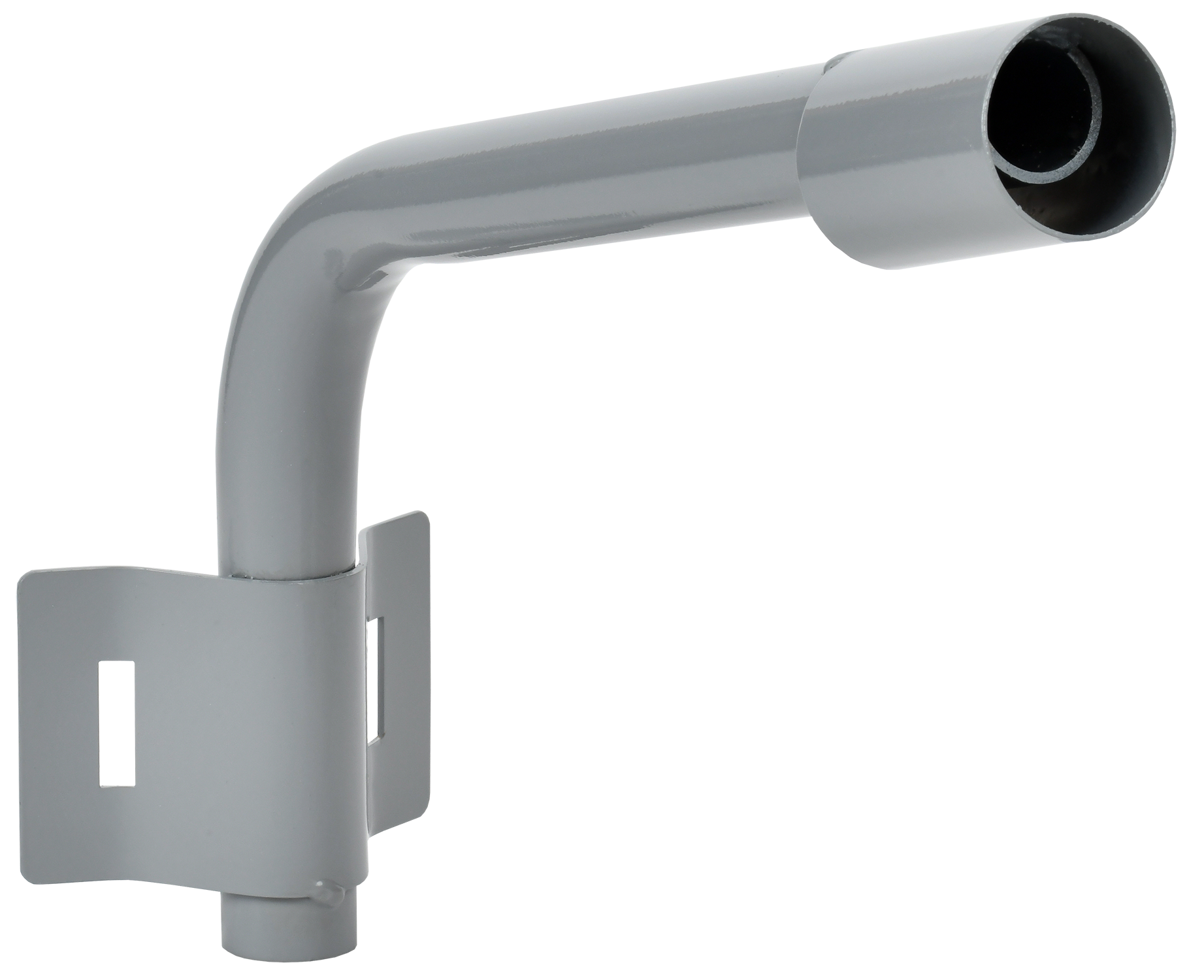 LIGHTING Кронштейн КР-1 D=48мм L=350мм под монтажную ленту 1 хомут серый IEK LT-DKU0D-CR-48-35-21-K03