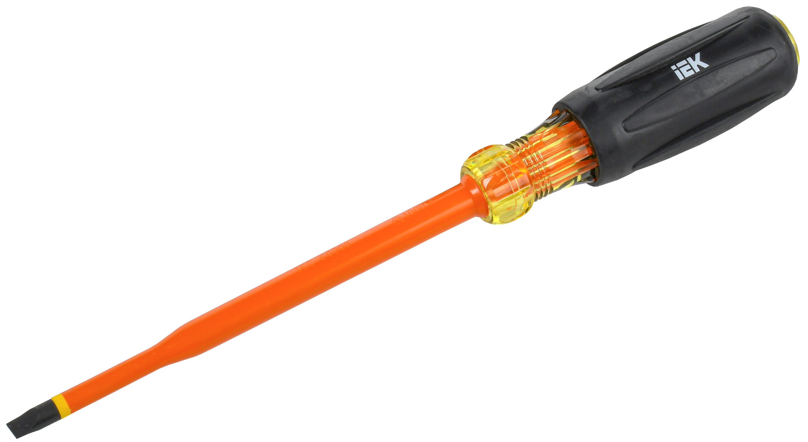 ARMA2L 5 Отвертка диэлектрическая SLIM SL6,5х150 Т3 IEK A2L5-SC31-T3-SL-65-150