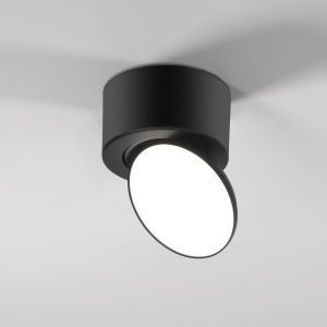 Светильник потолочный светодиодный Smooth черный 25053/LED Elektrostandard a065461