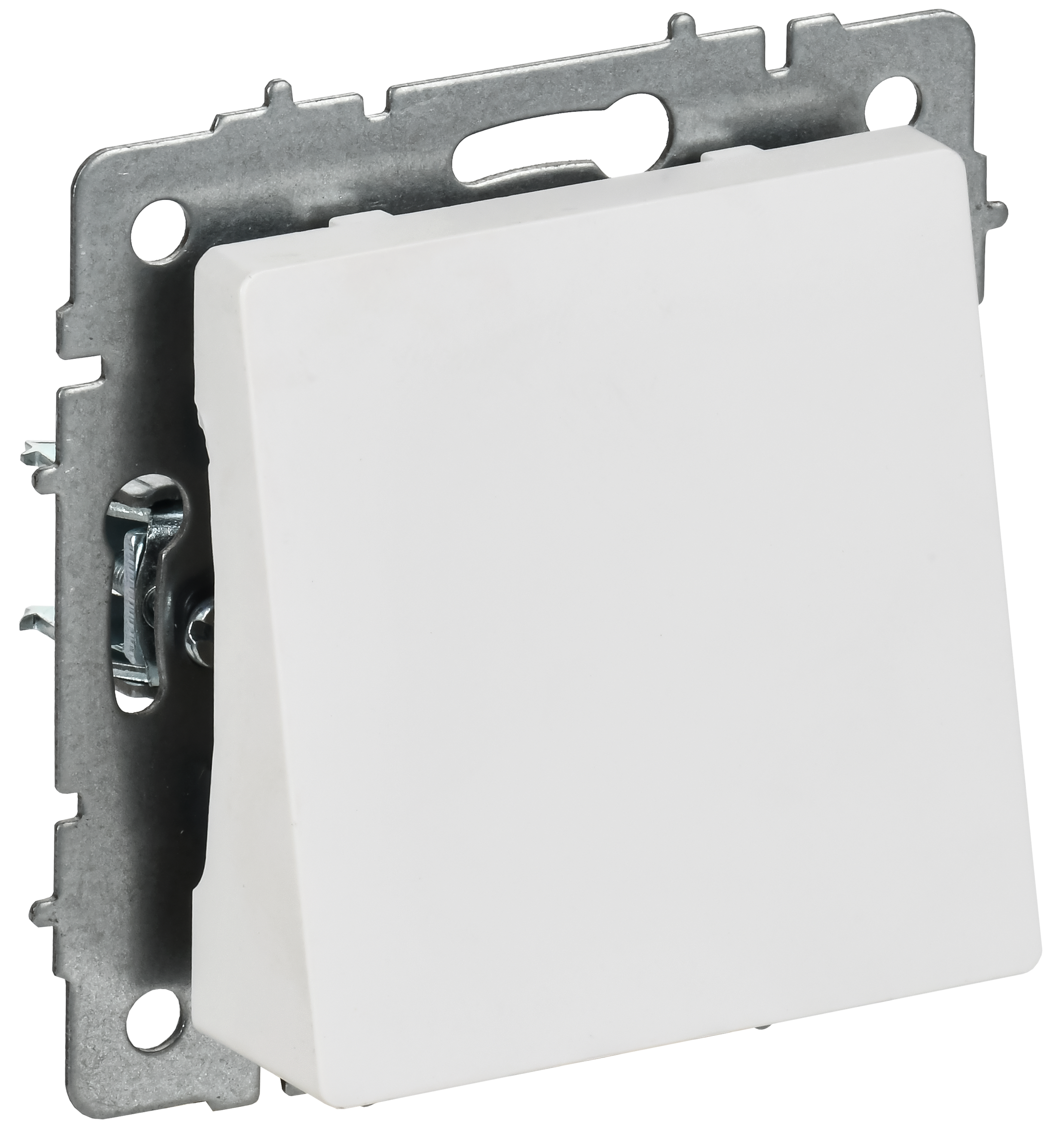 BRITE Вывод кабеля МВ10-БрАБ арктический белый IEK BR-VK10-0-K91