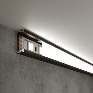 Профиль накладной алюминиевый черный/белый для светодиодной ленты LL-2-ALP006 Elektrostandard a053619