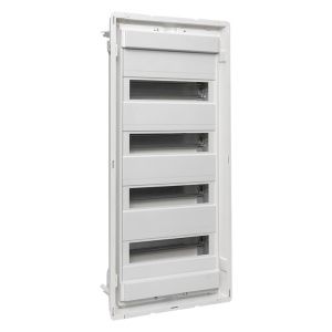 Основание силового щита "Nova" (с DIN-рейками) 48 модулей 4 габарит IP40 EKF nv-pbase-48