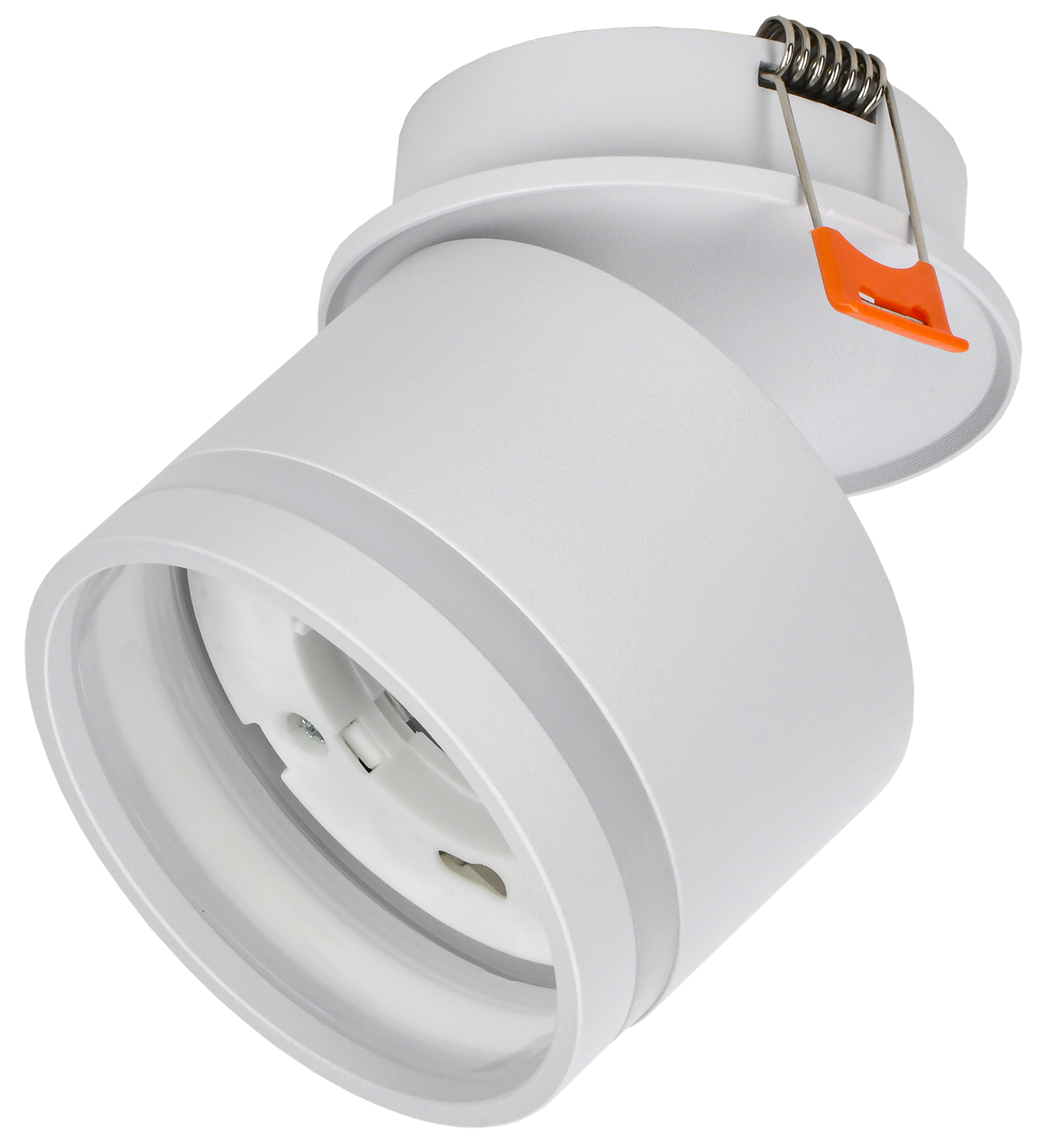 LIGHTING Светильник 4033 встраиваемый поворотный под лампу GX53 белый IEK LT-UVB0-4033-GX53-1-K01