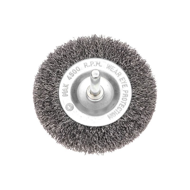 Щетка дисковая для дрели, витая стальная проволока, 75мм KRANZ KR-91-1245