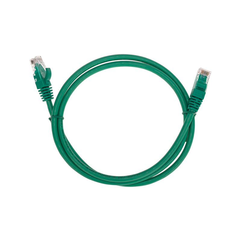 Патч-корд U/UTP, CAT 6, RJ45-RJ45, 26AWG, LSZH, зеленый, 1м REXANT 02-0296-1