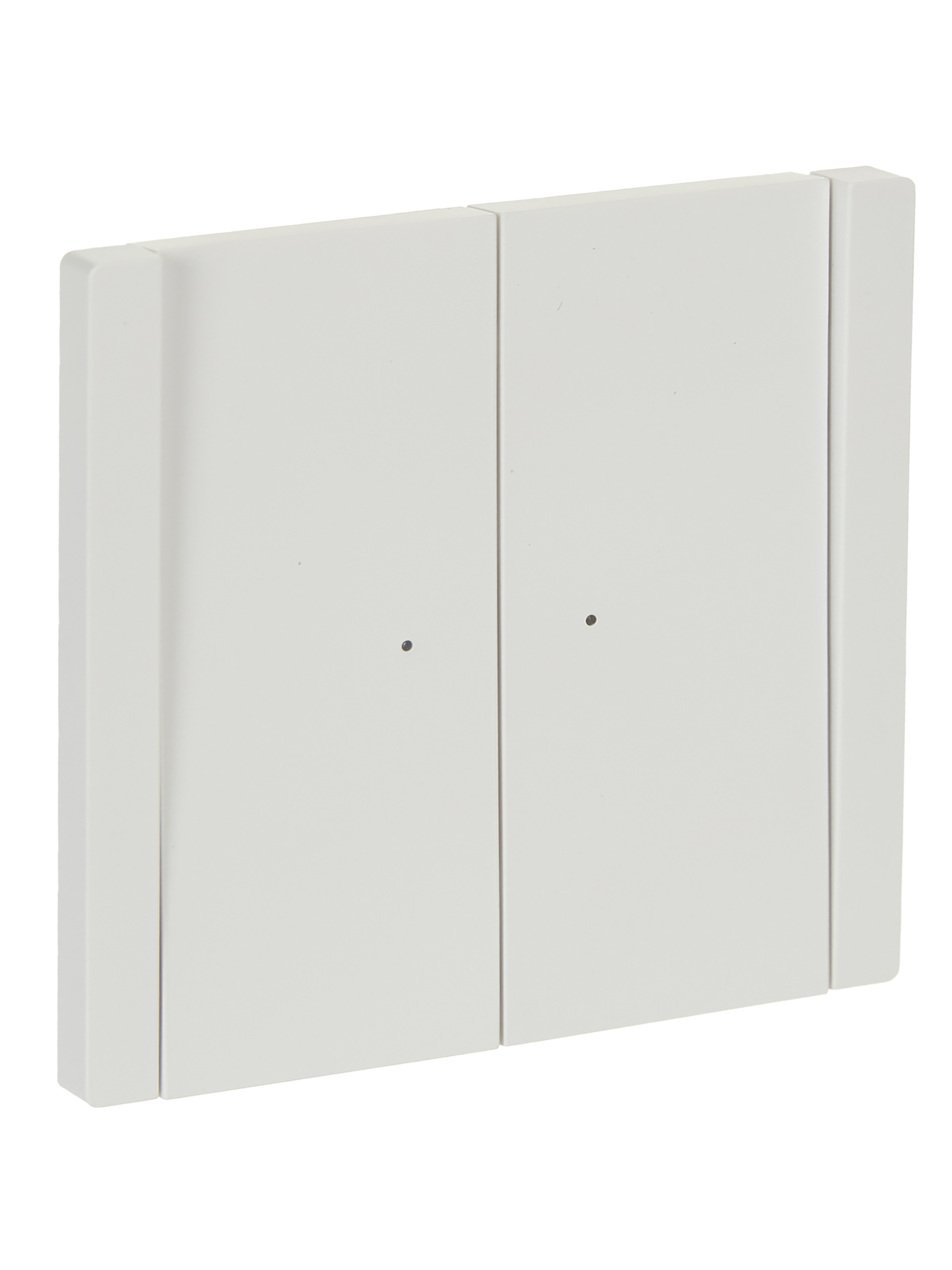 FORTE&PIANO Выключатель 2-клавишный проходной с индикацией 10А FP208 белый IEK FP-V22-1-10-1-K01