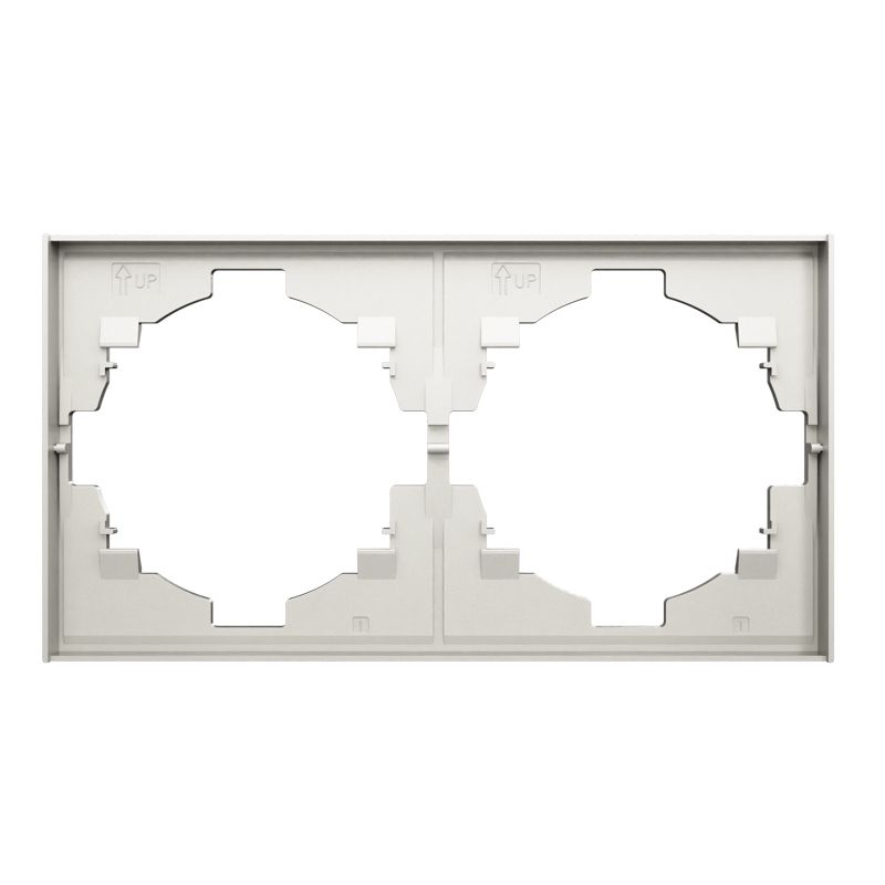 Рамка STRONG 2-постовая жемчуг KRANZ KR-78-0752-4