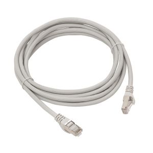 Патч-корд TERACOM PRO Cat.6 экран. FTP LSZH серый (3,0м) TRP-6FTP-LSH-3M-GY