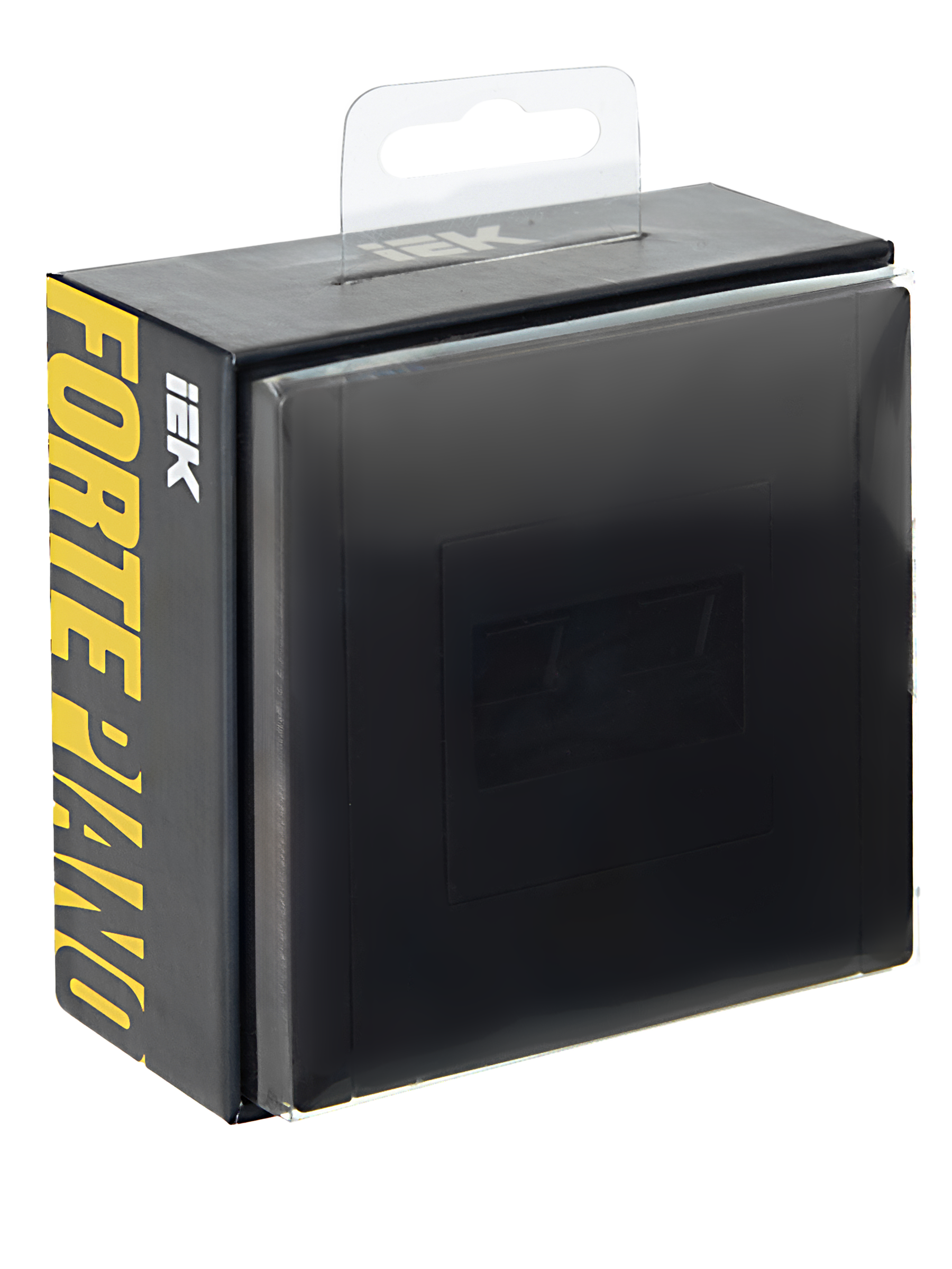 FORTE&PIANO Розетка компьютерная двойная RJ45 кат.6 FP134 черный IEK - Фото 2