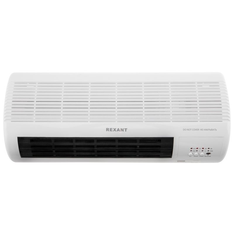 Тепловентилятор электрический настенный PTC 2кВт, белый REXANT - Фото 2