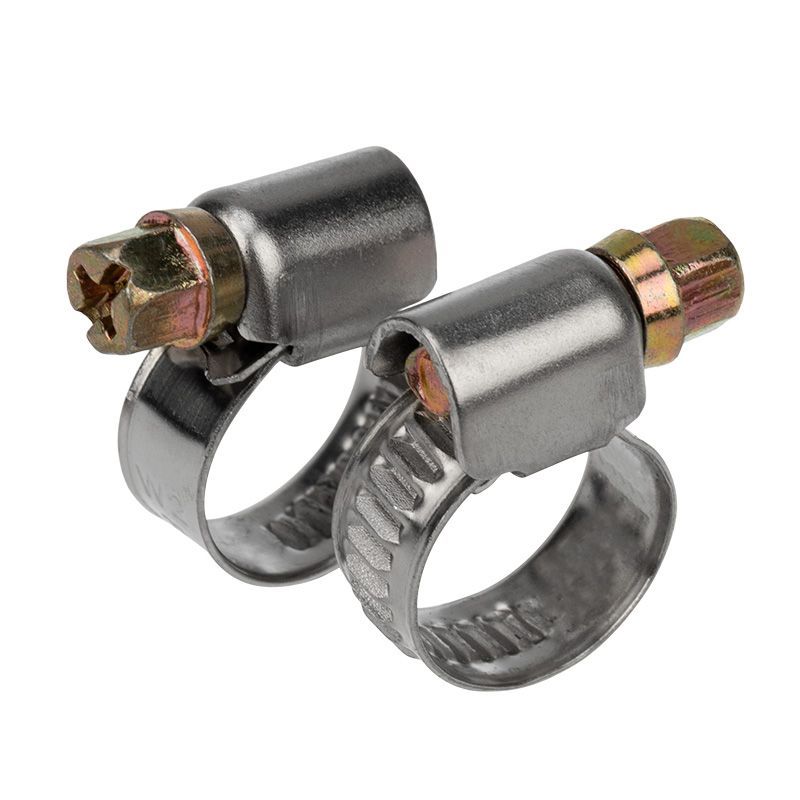 Хомут червячный  8-12-0,7 мм, (упак. 50 шт)  REXANT 07-0608