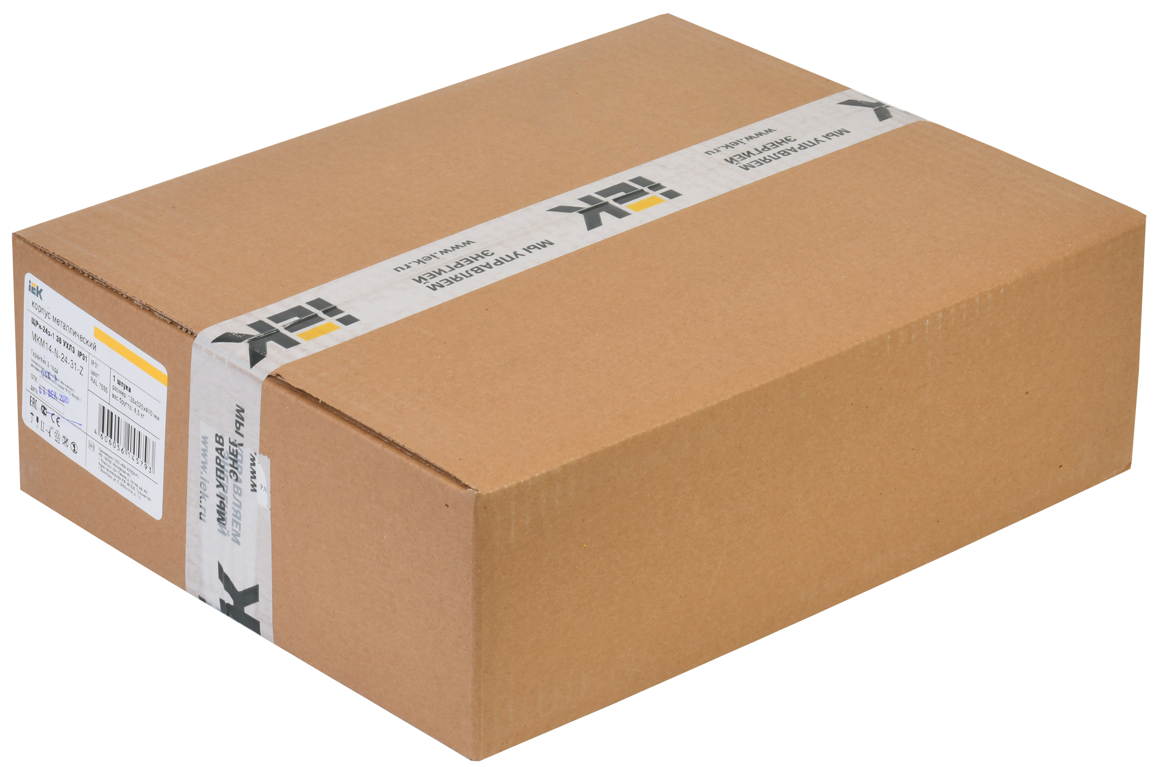 TITAN 3 Корпус металлический ЩРн-24 (395х310х120мм) IP31 IEK - Фото 2