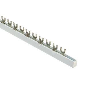 Шина соед. типа FORK для 2-п нагр. 100А 54 мод. EKF fork-02-100