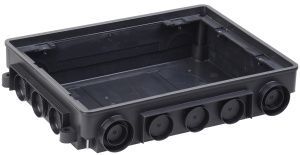 PRIMER Коробка напольная под лючок ONFLOOR 12 IEK KNU-12-PA-9011