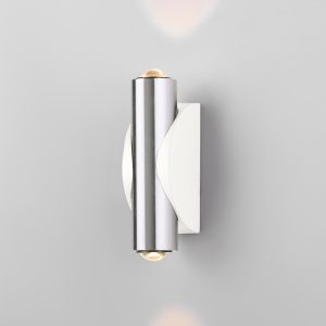 Светильник светодиодный настенный Steel LED 40109/LED белый/сталь Elektrostandard a055628