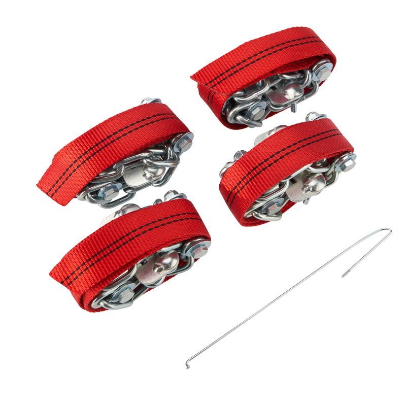 Цепи (браслеты) противоскольжения для внедорожников (колеса 235-285 мм), усиленные, 4 шт. REXANT 07-7023