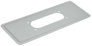 TITAN Фланец кабельный 245х120мм с отверстием IEK TI-00D-FL-245-120