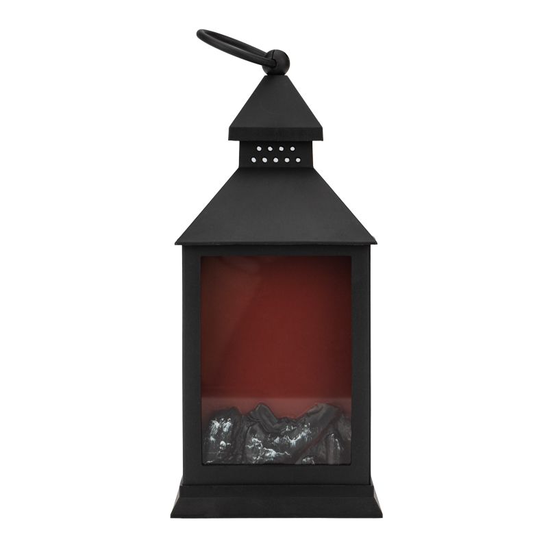 Светодиодный камин Волшебный фонарь с эффектом живого огня 11х11х24,5 см, батарейки 3хАА (не в комплекте) - Фото 2
