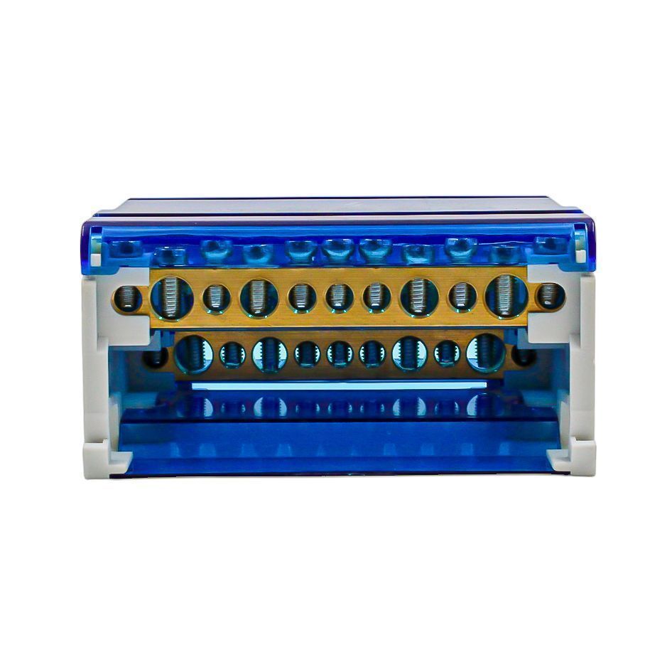 Шины на DIN-рейку в корпусе (кросс-модуль) 4х11 3L+PEN - Фото 3