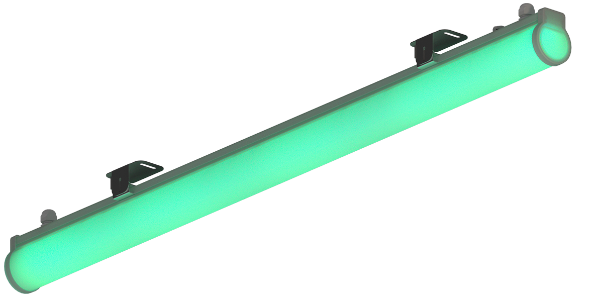 Светильник L-contour 950/13,7/Д/Green/03/A1-B2/24DC IP66 LEDEL CN137-1G-331-108