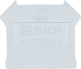 Заглушка для UT серая 2,5/4/6/10 EKF scr-ut-sak-4/6/10-g