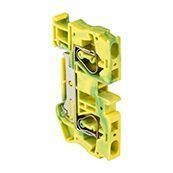 Колодка клеммная пружинная JXB-ST-6 земля EKF plc-jxb-st-6-pen
