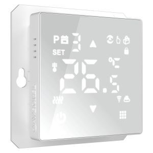 Сенсорный терморегулятор для теплого пола Wi-Fi (белый) Werkel W1151201