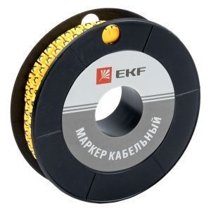 Маркер кабельный 1,5 мм2 "А" (1000 шт.) (ЕС-0) EKF plc-KM-1.5-A